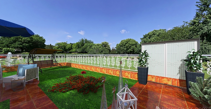 Giardino 3d design renderings