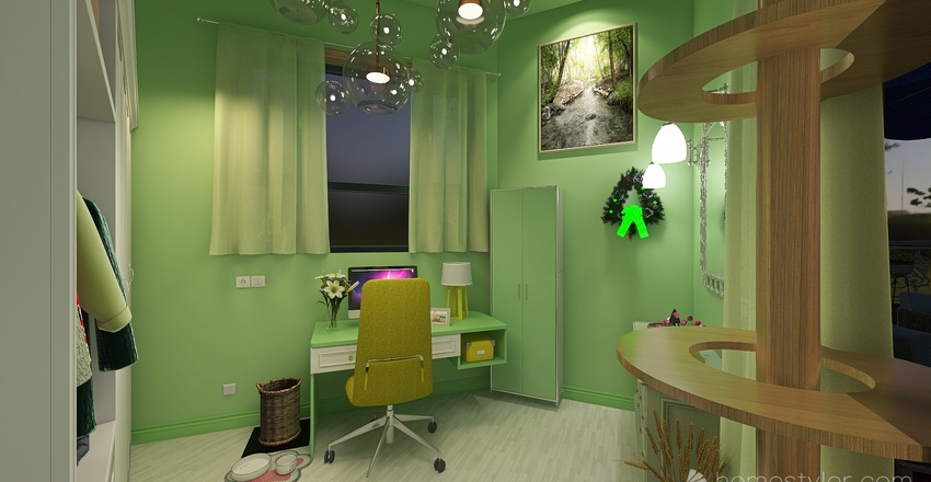 Guardaroba e studio 3d design renderings