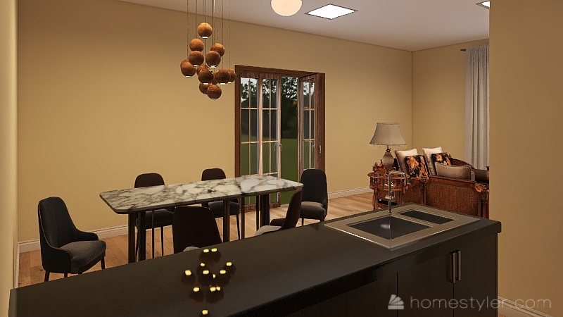 Casa Unifamiliar 3d design renderings