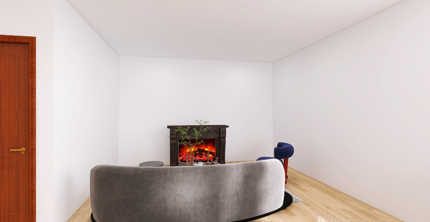 Apartment for #1 Merry Christmas 3d design renderings