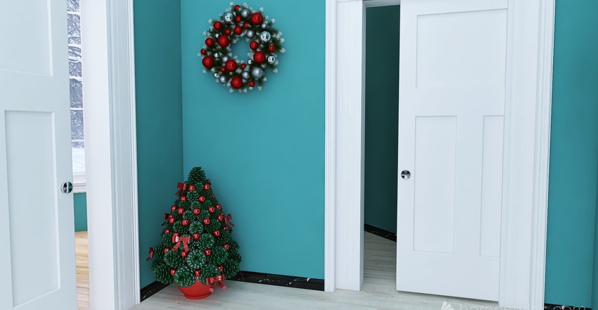 #ChristmasRoomContest_copy 3d design renderings