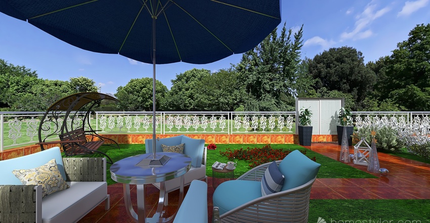 Giardino 3d design renderings