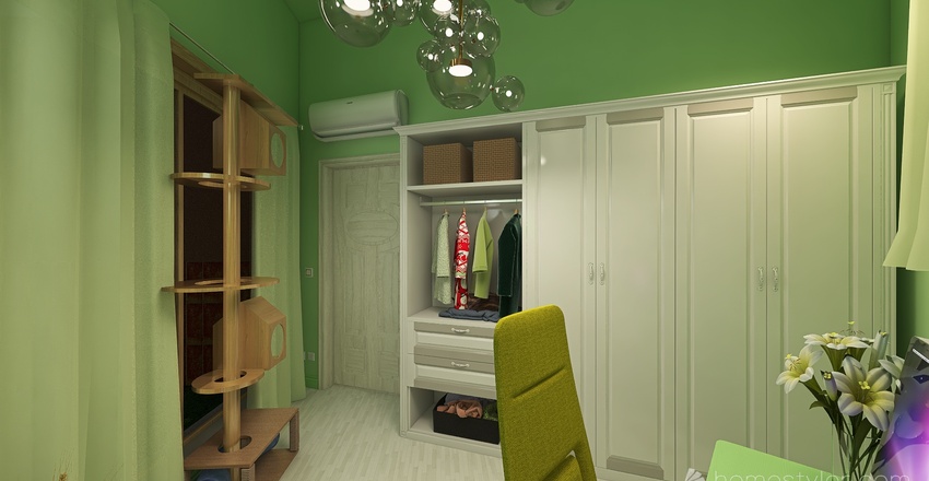 Guardaroba e studio 3d design renderings