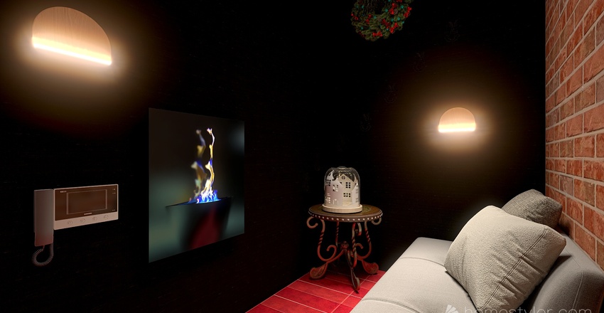 Living Room 3d design renderings