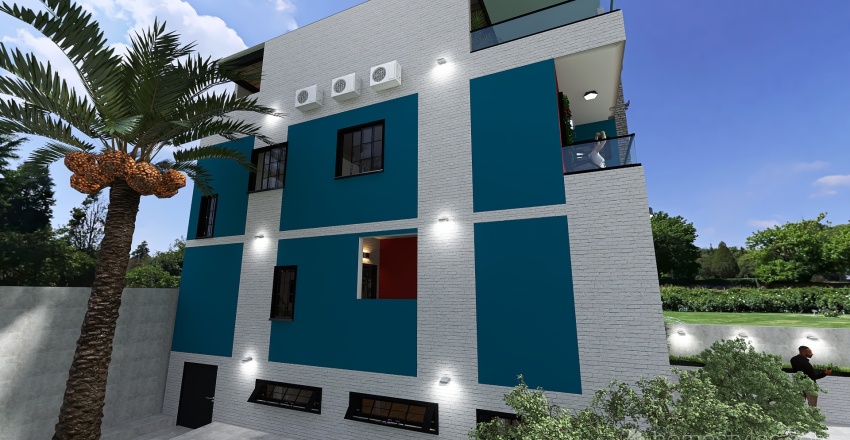 M HOUSE! 3d design renderings