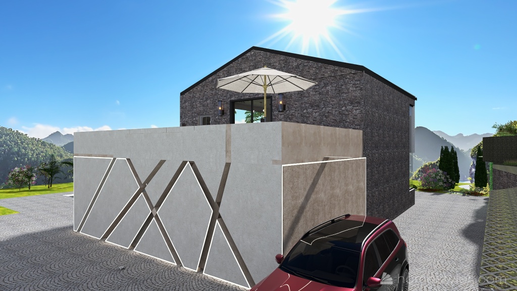 Villa Ixia 3d design renderings