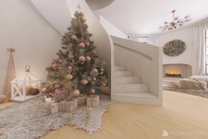 #ChristmasRoomContest_MerryChristmas Design Rendering