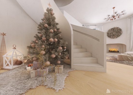 #ChristmasRoomContest_MerryChristmas Design Rendering
