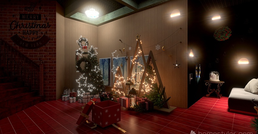 Living Room 3d design renderings