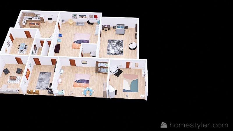 3D Model Housing 3d design renderings