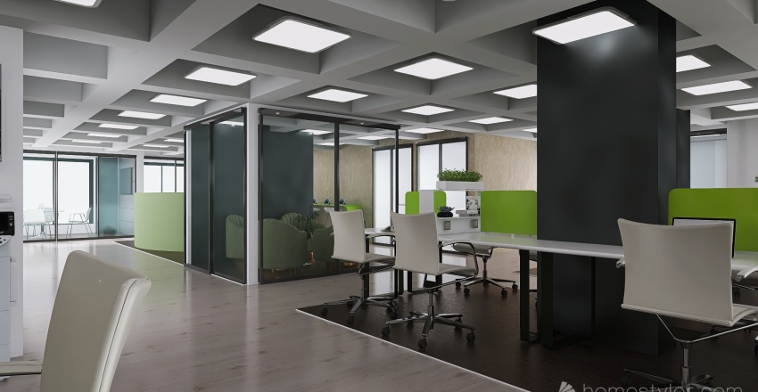 Santiago Vélez & Asociados | Oficina Central 3d design renderings