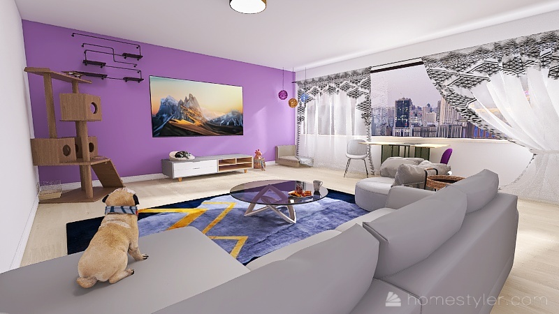 Dream apartment 3d design renderings