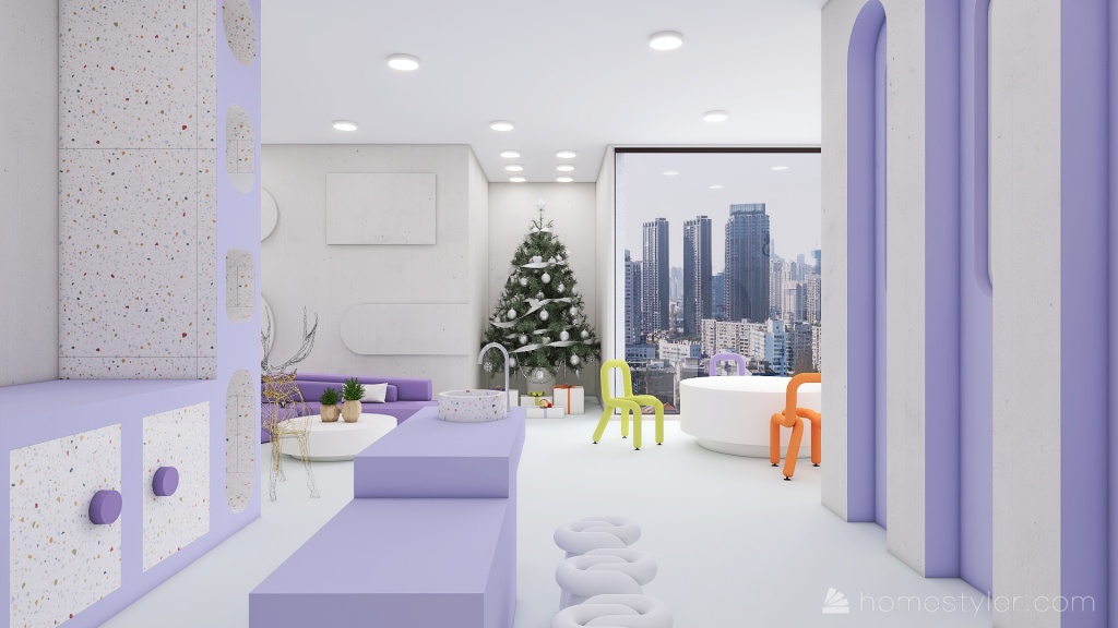 #ChristmasRoomContest_Creativity-Creatività 3d design renderings