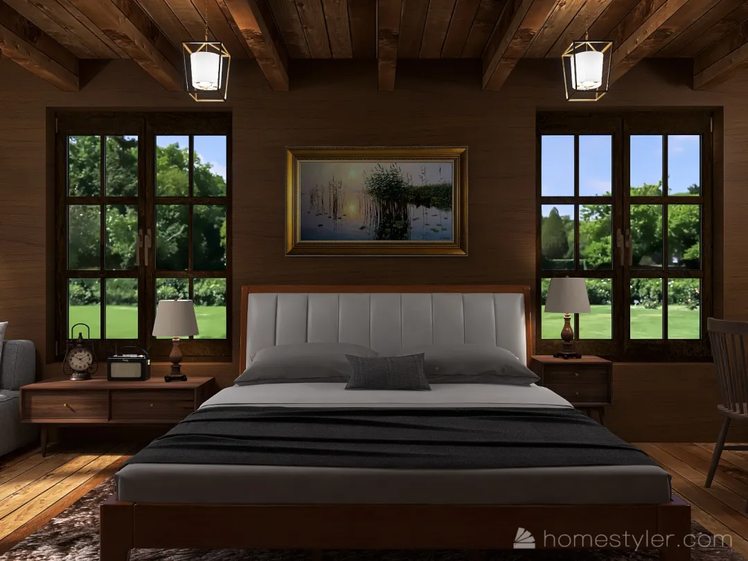 Benjamin's Cottage 3d design renderings
