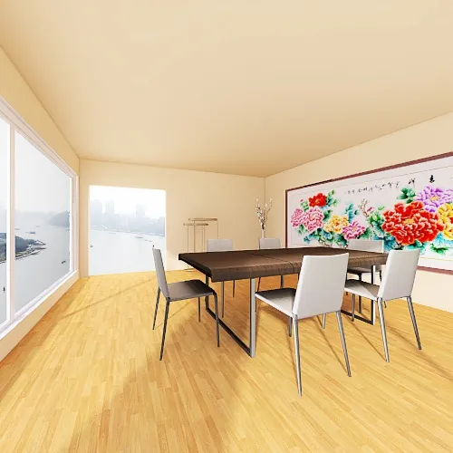 Miao Flower Dining 3d design renderings