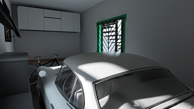 Workshop/Garage 3d design renderings