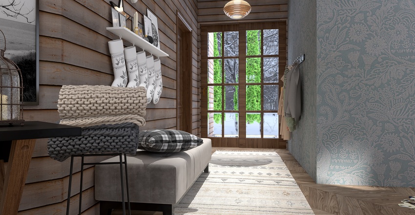 Living and Dining Room 3d design renderings