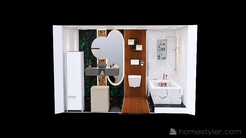 Bathroom 🚽  3d design picture 14.82