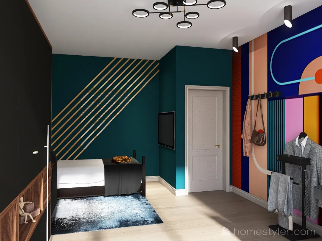 Комната Матвею 3d design renderings