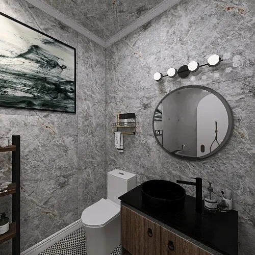 Bathroom 3d design renderings