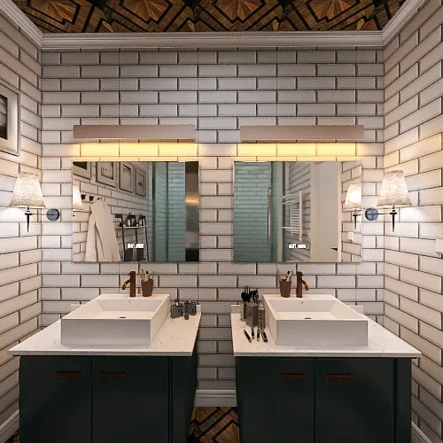 MasterBathroom 3d design renderings