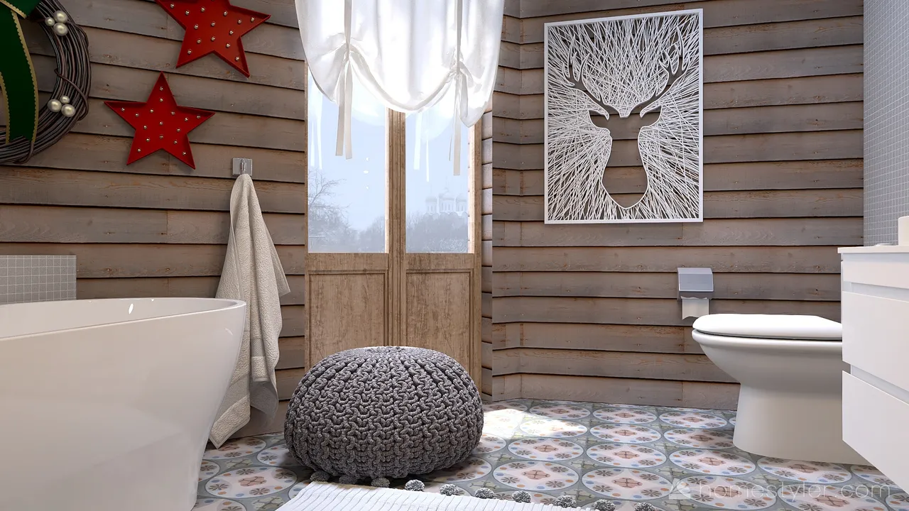 MasterBathroom 3d design renderings