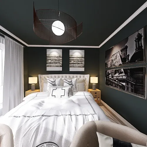 MasterBedroom 3d design renderings