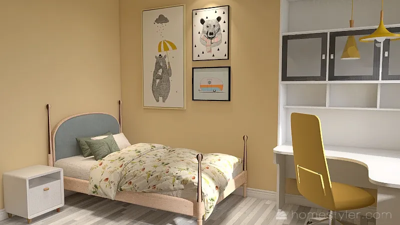 Bedroom10B 3d design renderings