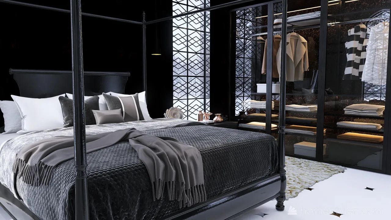 MasterBedroom 3d design renderings