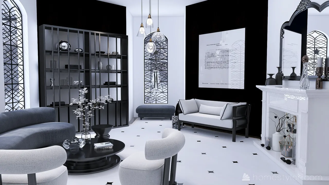 LivingRoom 3d design renderings