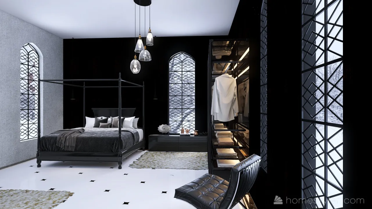 MasterBedroom 3d design renderings