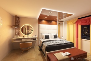 Badroom (wood) Design Rendering
