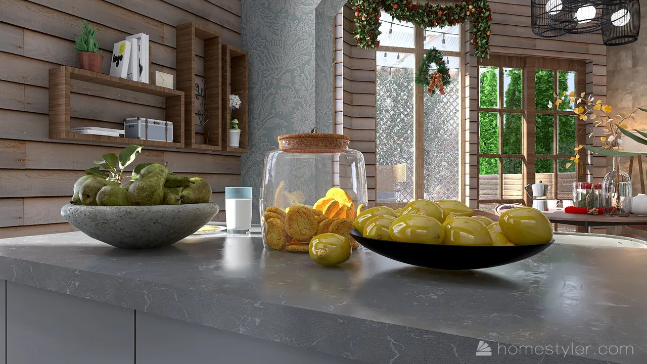 Kitchen 3d design renderings