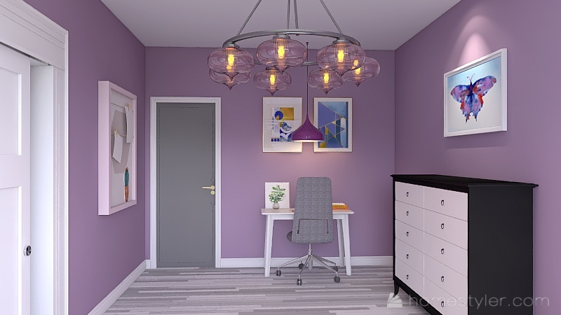 Bedroom13G 3d design renderings