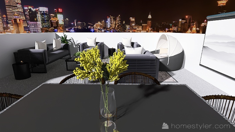 Lynn Rooftop 3d design renderings