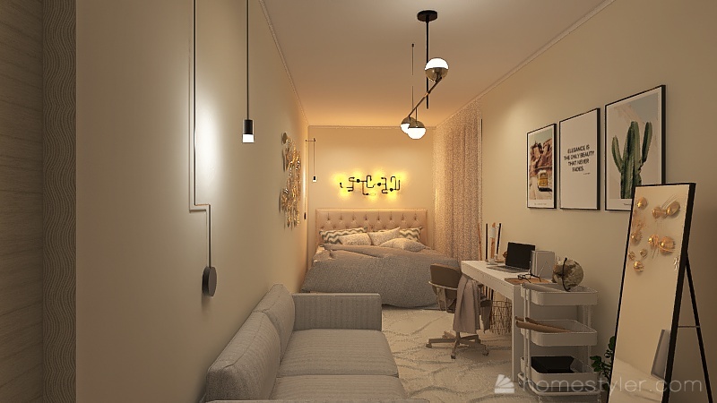 Unnamed space 3d design renderings