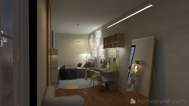 Unnamed space 3d design renderings