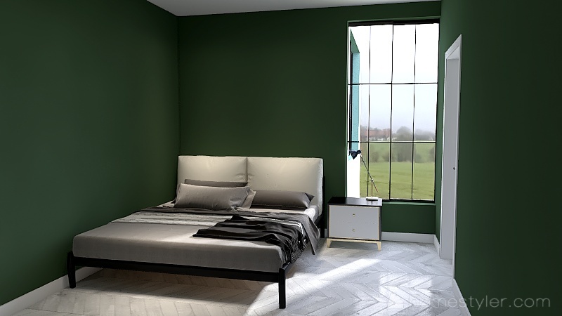 Bedroom22G 3d design renderings