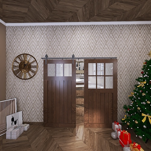 #ChristmasRoomContest TreeHouse 3d design renderings