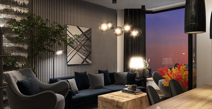Dining Room 3d design renderings
