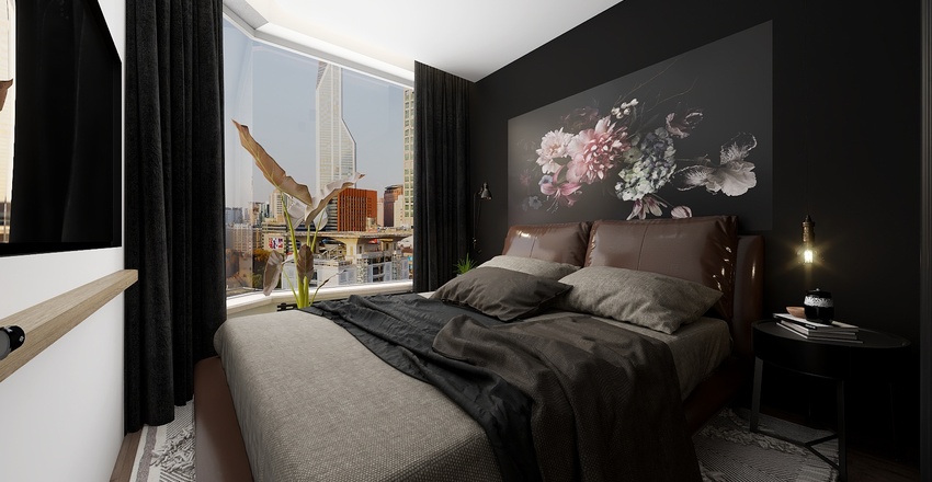Bedroom 3d design renderings