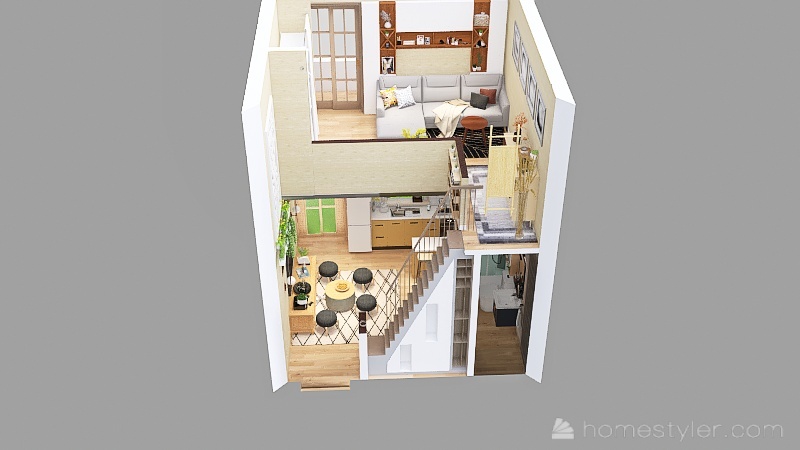 mom apartment simple version ( mini house ) 3d design picture 60.29