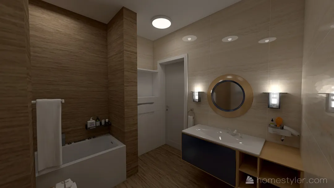 немчиновка ванна 3d design renderings