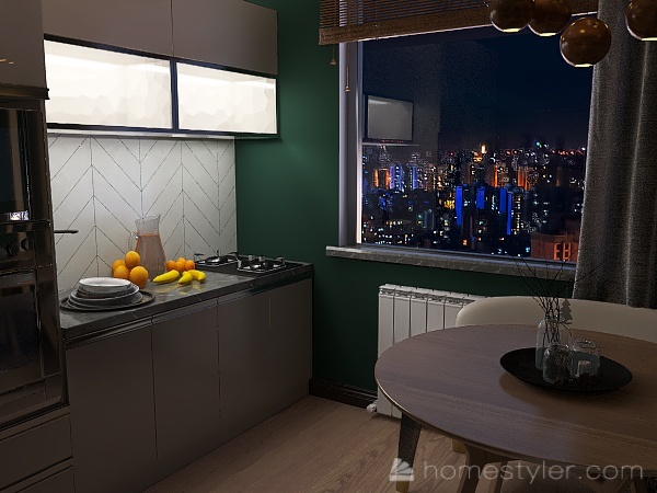 #kitchen 3d design renderings