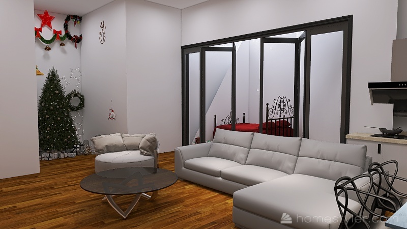 #ChristmasRoomContest_FamilyLovePeace 3d design renderings