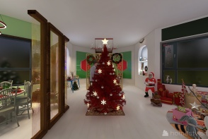 #ChristmasRoomContest_Happy Family Design Rendering