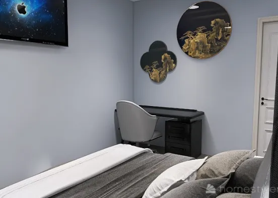 Bed room redesign Design Rendering