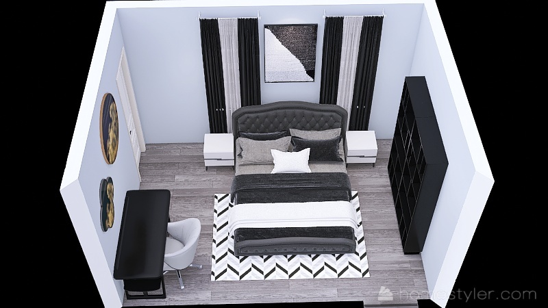 Bed room redesign 3d design picture 14.84