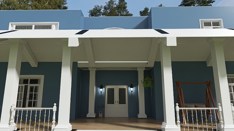 Gilmore Girl's Modern Day House 3d design renderings