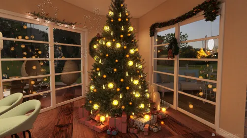 #ChristmasRoomContest_Christmas in Patagonia